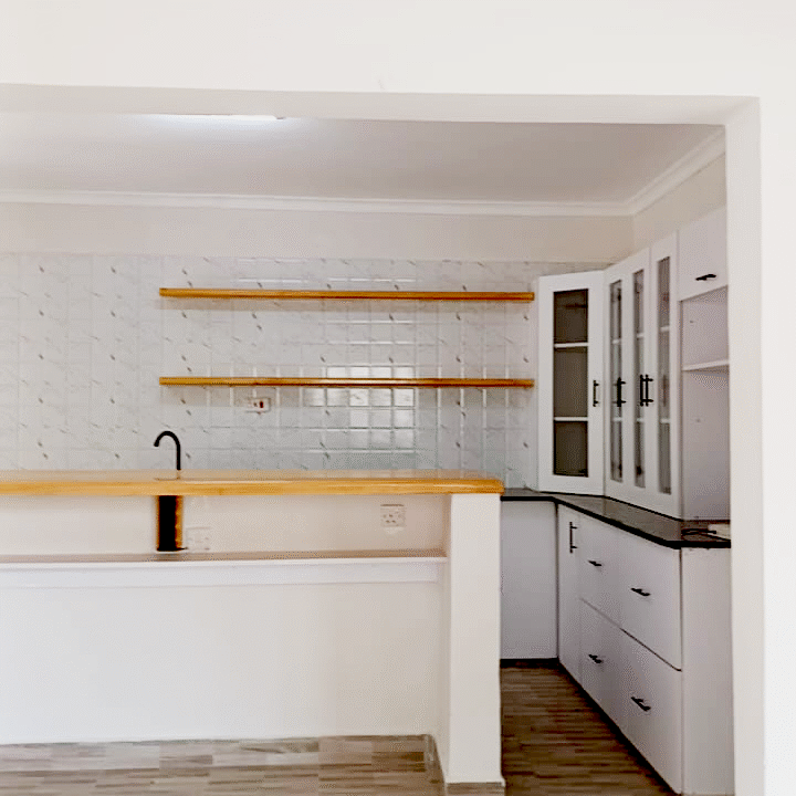 kitchen - dining view